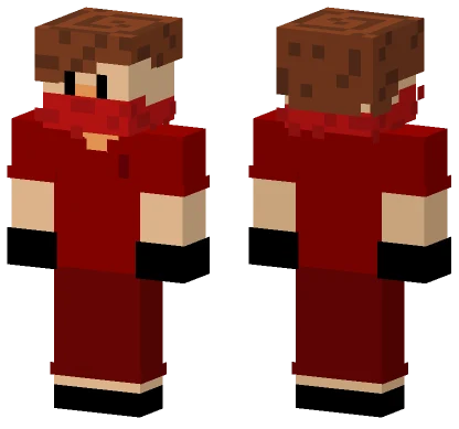 Red and White Baseball Outfit Minecraft skin