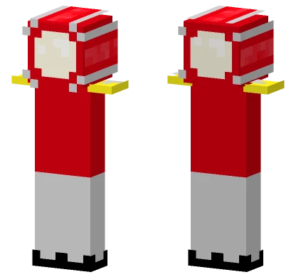 Red and White Mushroom Minecraft skin