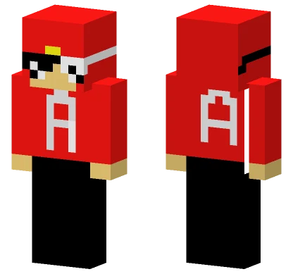 Red And White Outfit Minecraft skin