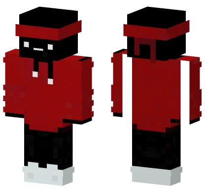 Red Animal Outfit Minecraft skin