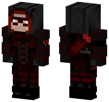 Red Arrow Suit Minecraft skin