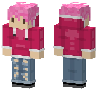 Red Batz Minecraft skin