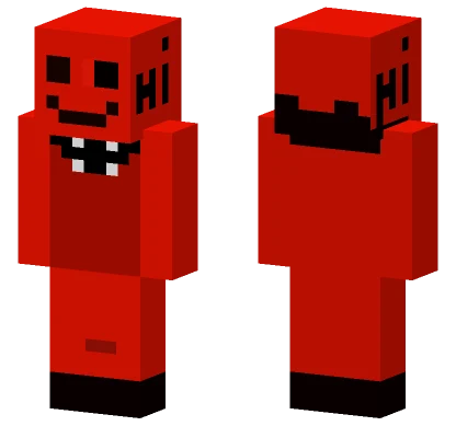 Red Beast Minecraft skin