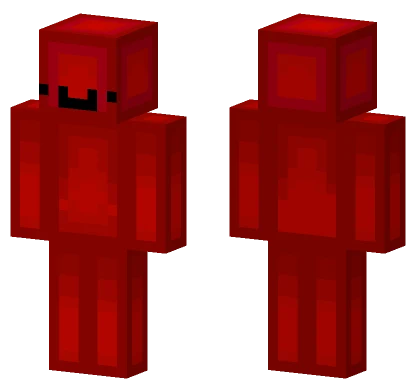 Red Blob Creature Minecraft skin