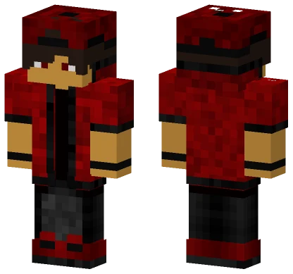 Red Boy V2 Minecraft skin