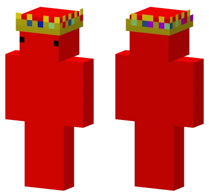 Red Brick Figure Minecraft skin