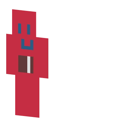 Red Cap Robot Minecraft skin