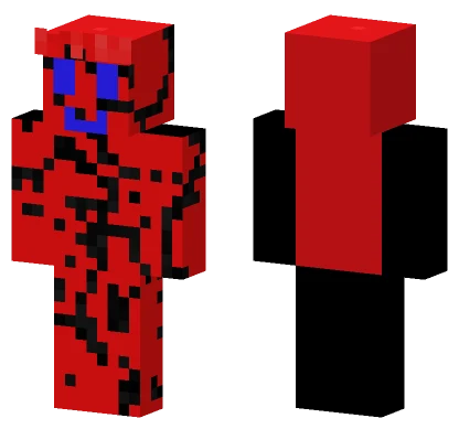 Red Demon Boy Minecraft skin