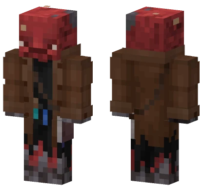 Red Demon Skin Minecraft skin