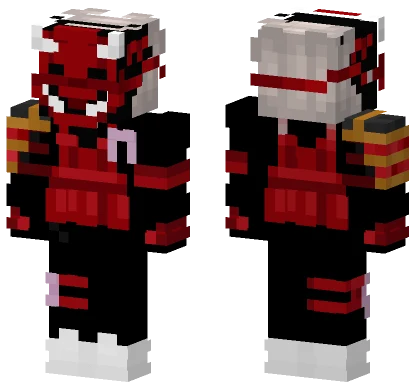 Red Demon Skin Minecraft skin