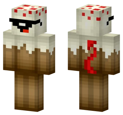 Red Dot Cake Minecraft skin
