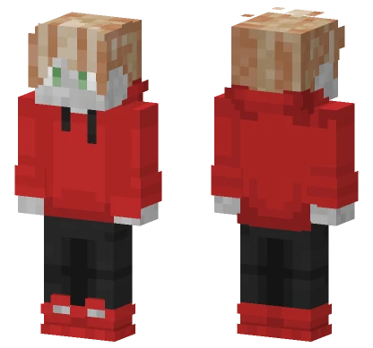 Red Dragon Minecraft skin