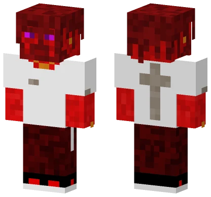 Red Dragon Monster Minecraft skin
