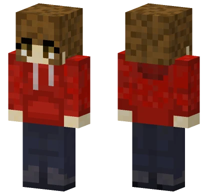 Red Dragon Suit Minecraft skin