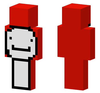 Red Dream Minecraft skin