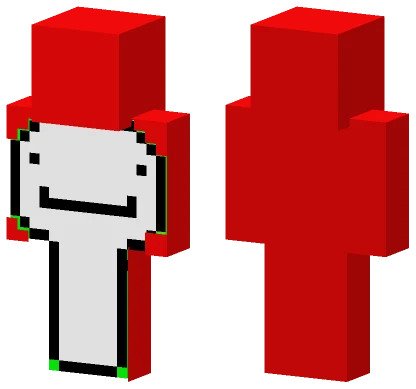 Red Dream Minecraft skin