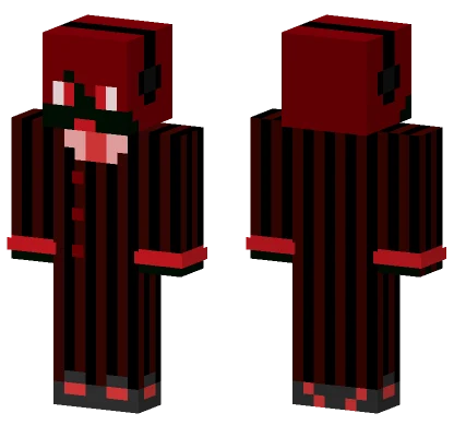 Red Energy Hacker 4 Minecraft skin