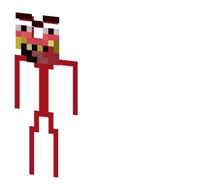 Red Eyed Creature Minecraft skin