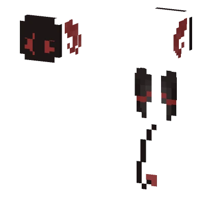 Red Eyed Creature Minecraft skin