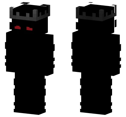 Red Eyed Figure Minecraft skin
