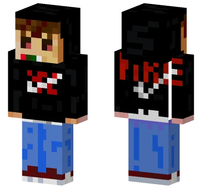 Red Eyed Magician Minecraft skin