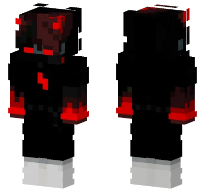 Red Eyed Monster Minecraft skin
