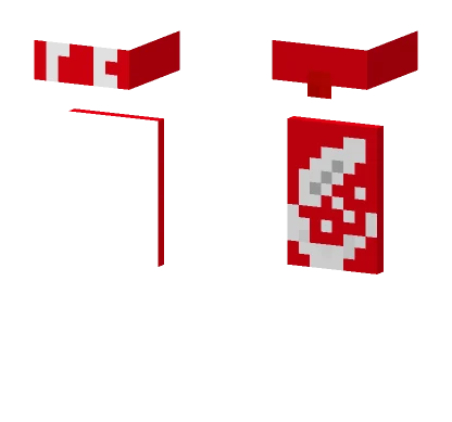 Red Feather Client Cosmetics Minecraft skin