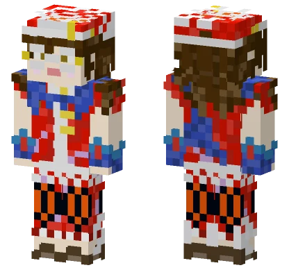 Zoe Haste Courier Outfit Minecraft skin