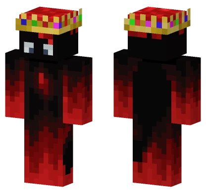 Red Fire Start Minecraft skin