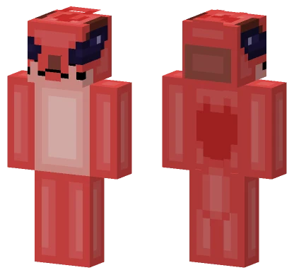 Red Fox Companion Minecraft skin