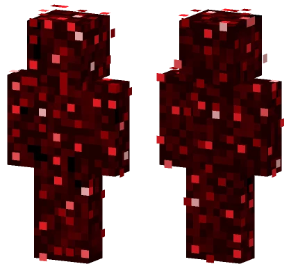 Red Ghostly Figure Minecraft skin