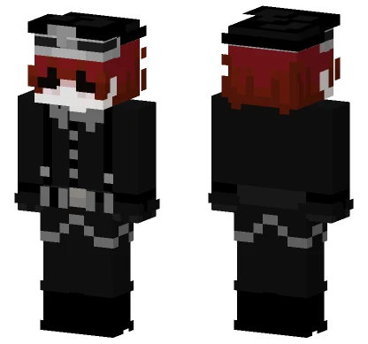 Red Hair Eboy Minecraft skin