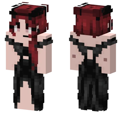 Red Hair Girl Minecraft skin