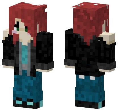Red Haired Adventurer Minecraft skin