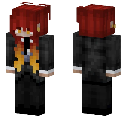 Red Haired Boy Minecraft skin