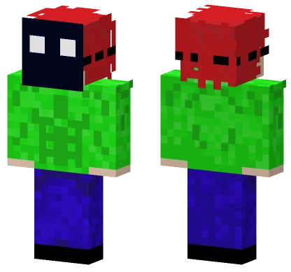 Red Haired Gamer Minecraft skin