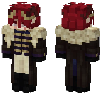 Red Haired Girl Minecraft skin