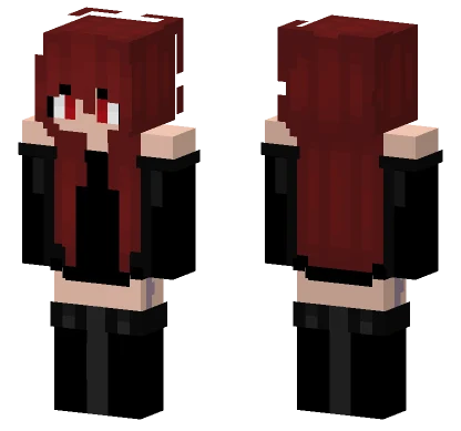 Red Haired Girl Minecraft skin