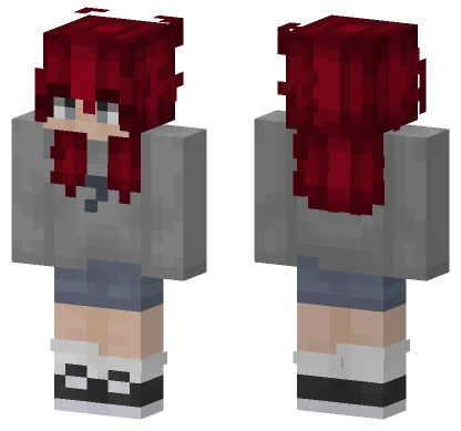 Red Haired Girl Minecraft skin