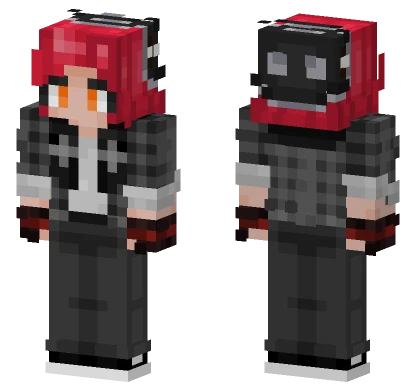 Kentrona Red Hair Minecraft skin