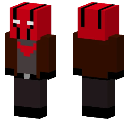 Red Hood Minecraft skin
