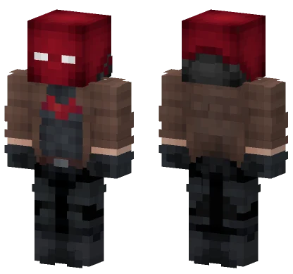 Red Hood Minecraft skin