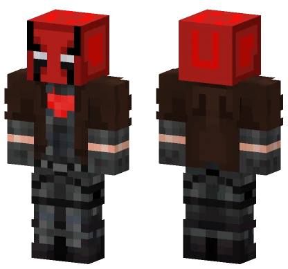 Red Hood Minecraft skin