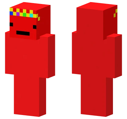 Red Jester Hat Minecraft skin