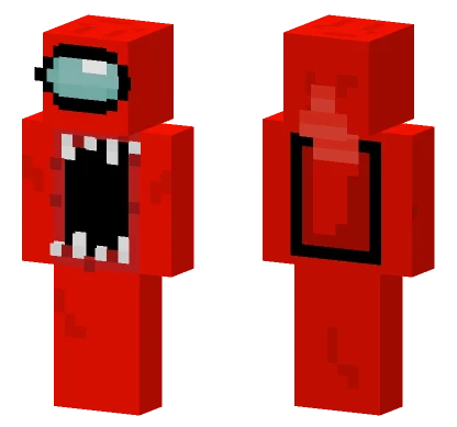 Red Killed Lime Minecraft skin