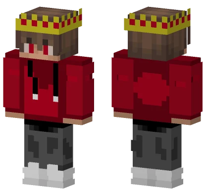 Red King Updated Minecraft skin