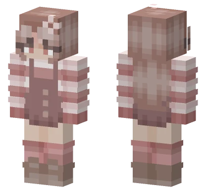 Red Leaves Minecraft skin
