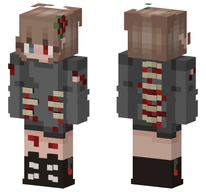 Red Life Skin 1 Minecraft skin