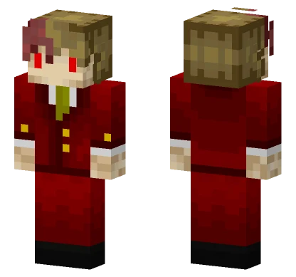 Red Life V2 Minecraft skin