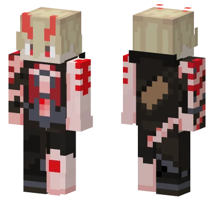 Red Luck Voltia Minecraft skin